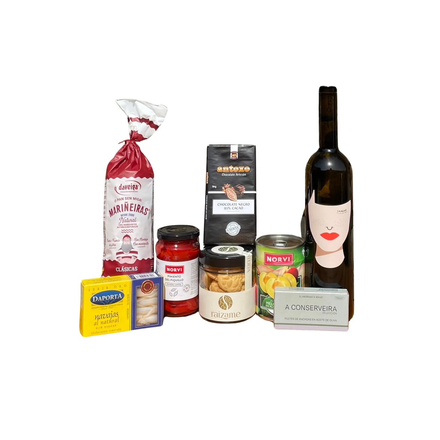 Río Neira - Lote Gourmet de Navidad Gallego - CASA CANDUCHO