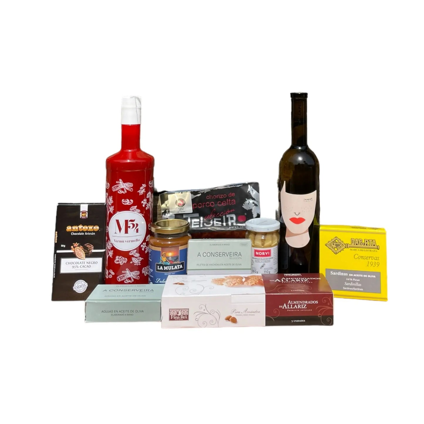 Río Mera - Lote Gourmet de Navidad Gallego - CASA CANDUCHO