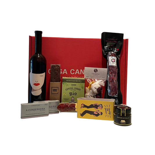 Lote de Navidad 2025 número 1 con productos gourmet gallegos - Casa Canducho