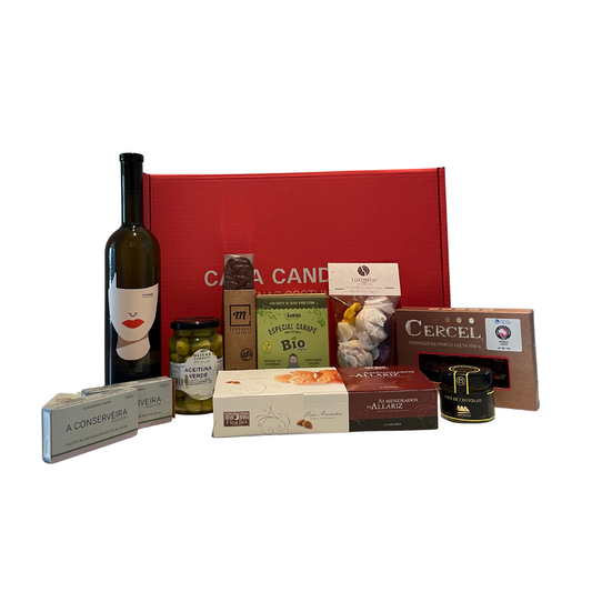 Lote de Navidad 2025 número 2 con productos gourmet gallegos - Casa Canducho
